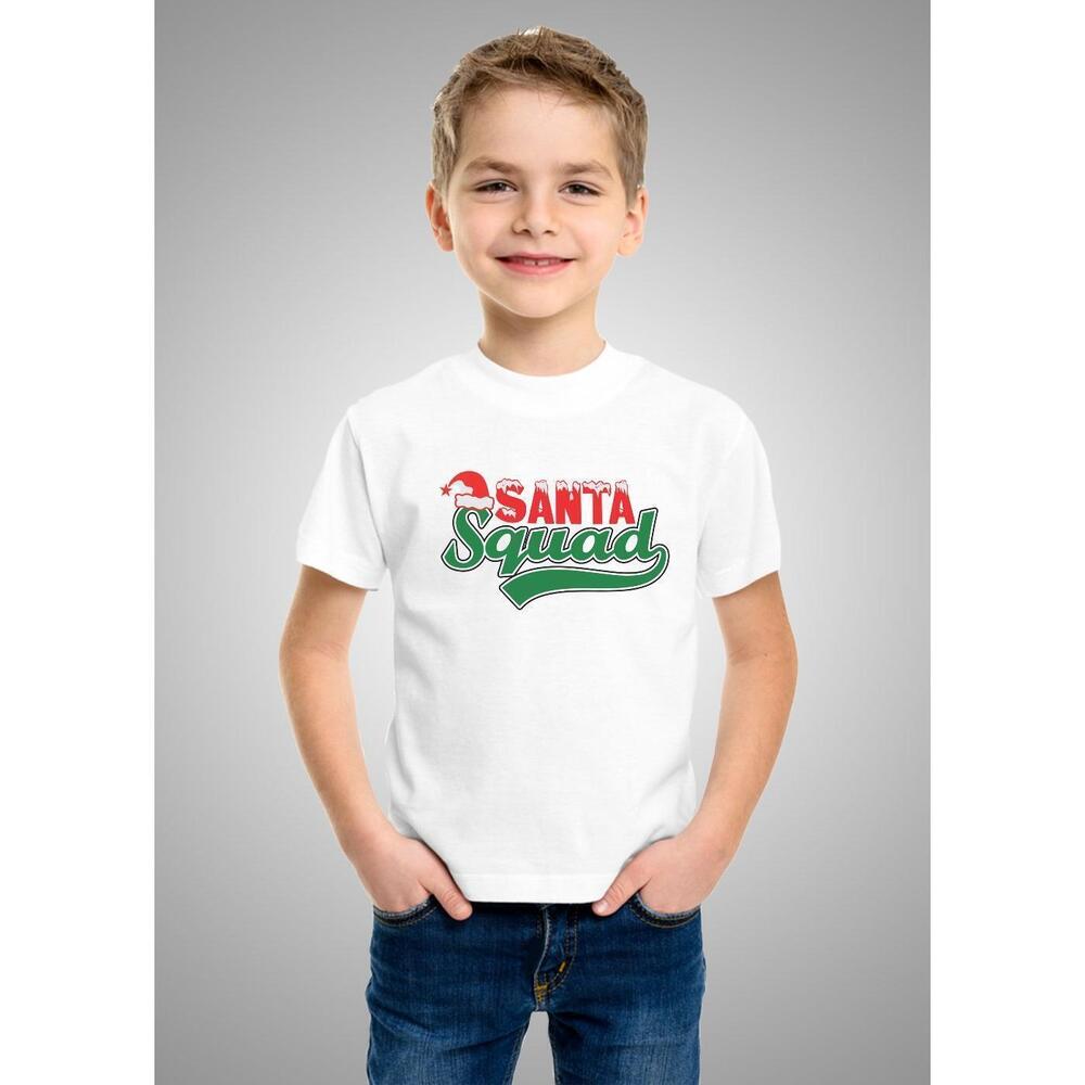 Santa Squad Cotton Tshirt